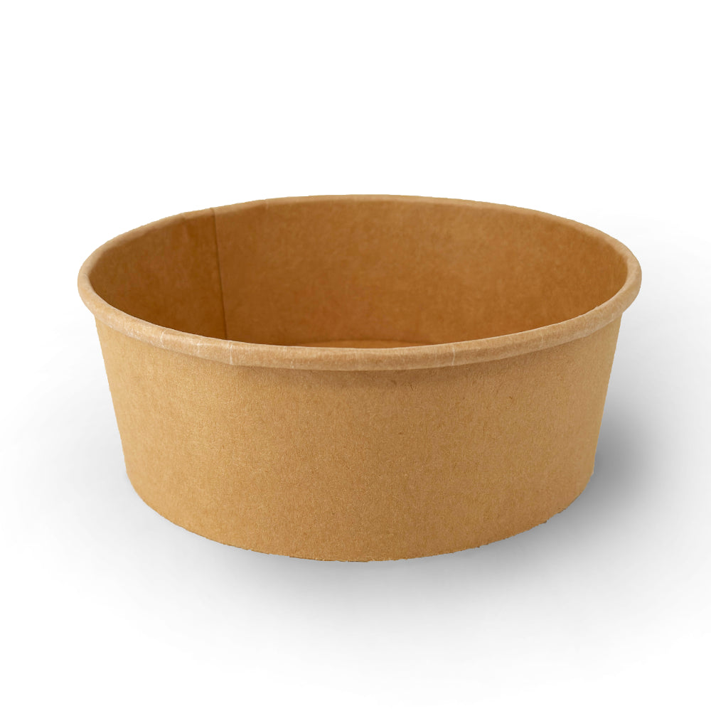 Salatschale 1300ml aus Kraftpapier