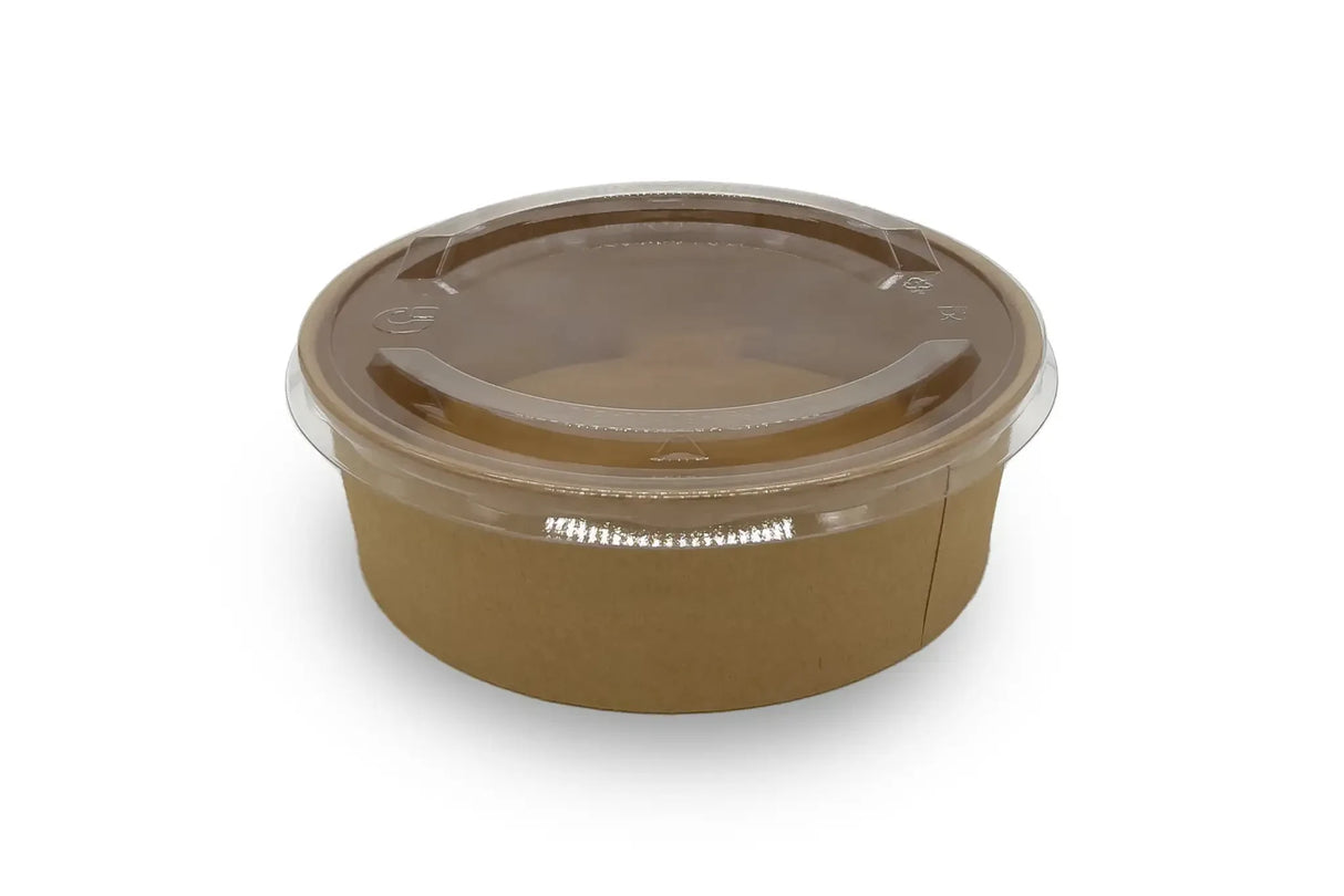 Salatbowl aus Kraftpapier 1100ml Verpackung2Go