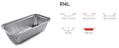 Aluschale-R14L
