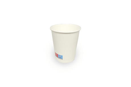 Kaffeebecher, Coffee to Go - 200ml weiß Verpackugn2Go
