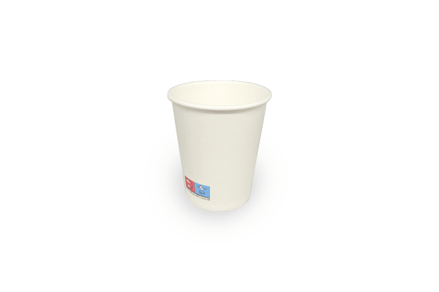 Kaffeebecher, Coffee to Go - 200ml weiß Verpackugn2Go