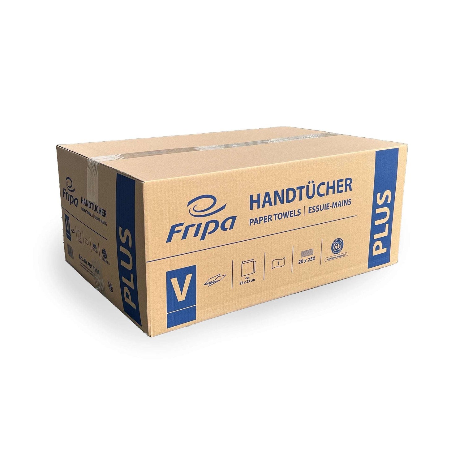 Fripa Papierhandtücher 1 lagig Naturell 5000Stück