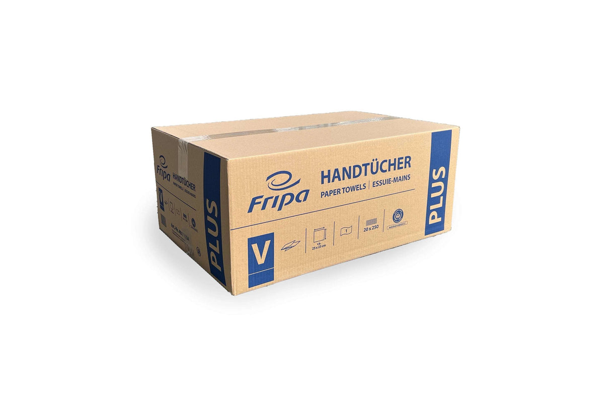Fripa Papierhandtücher 1 lagig Naturell 5000Stück