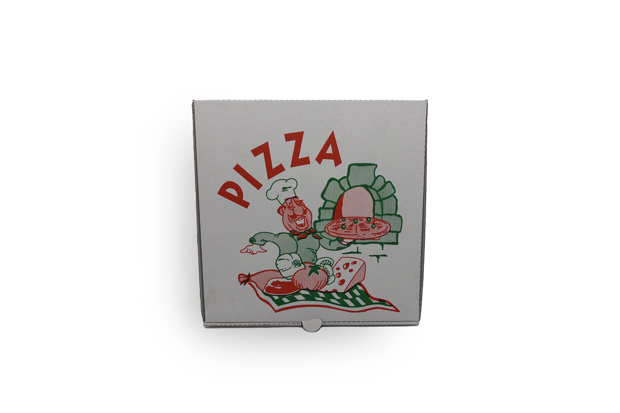 Pizzakarton - Pizzabox ITALIA 26x26x4,5cm