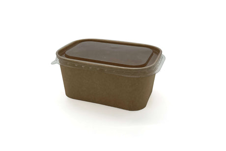 Salatschale Oval 1000ml mit Deckel Verpackung2Go