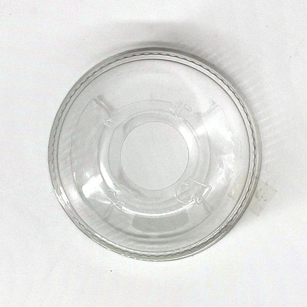 Kuppeldeckel für Trinkbecher mit Loch 95mm