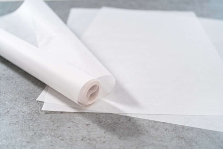Einschlagpapier - Wachspapier 1/8 Bogen