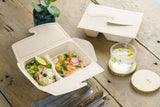 Verpackung2GoMeal Box To Go 800ml mit zwei Fächern