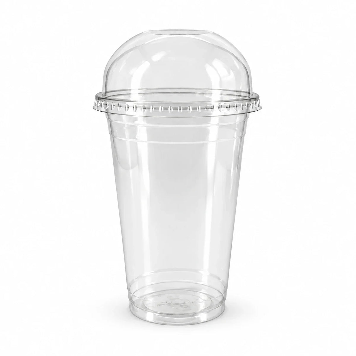 Trinkbecher 500ml aus rPET mit Domdeckel