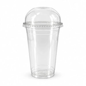 Trinkbecher 500ml aus rPET mit Domdeckel