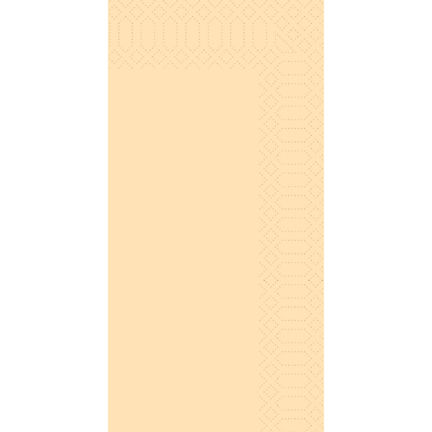 Tissue Serviette 33 x 33cm cream Verpackung2Go