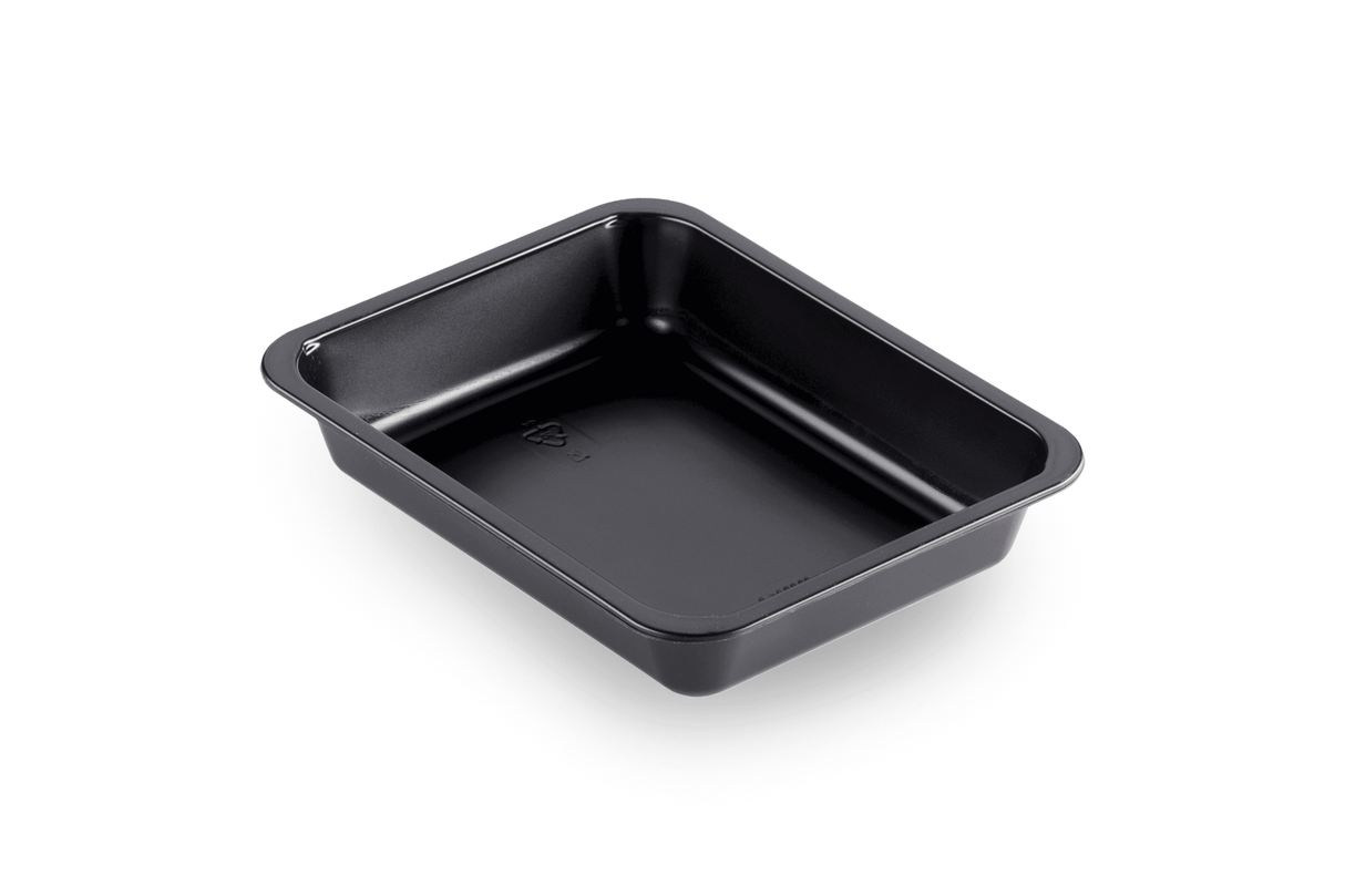 PP-Schale Caterline 227 x 178 x 40mm Schwarz | ungeteilt Verpackung2Go