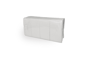 Serviette 33 x 33cm weiß Verpackung2Go