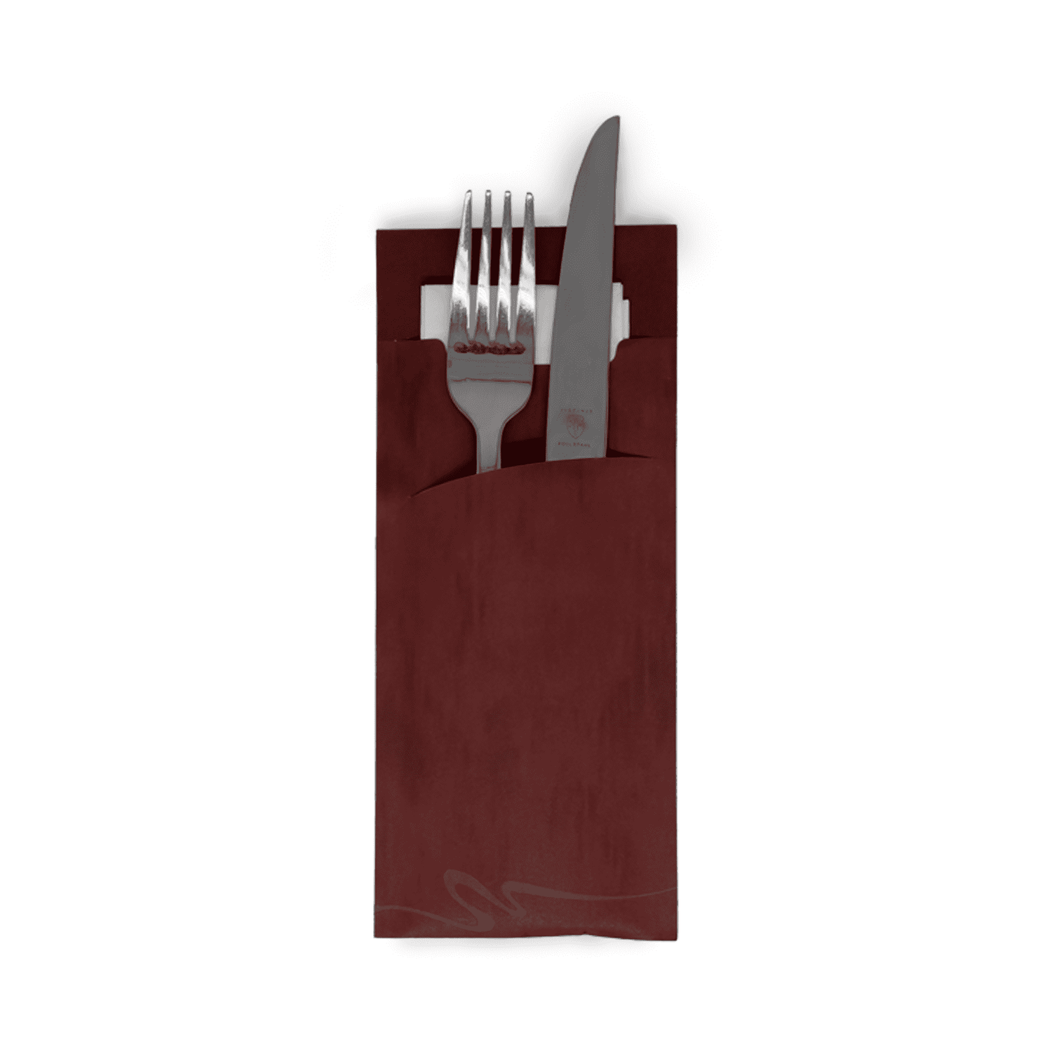 Serviettentasche bordeaux inklusiv Serviette (pochetto) Verpackung2Go