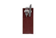 Serviettentasche bordeaux inklusiv Serviette (pochetto) Verpackung2Go