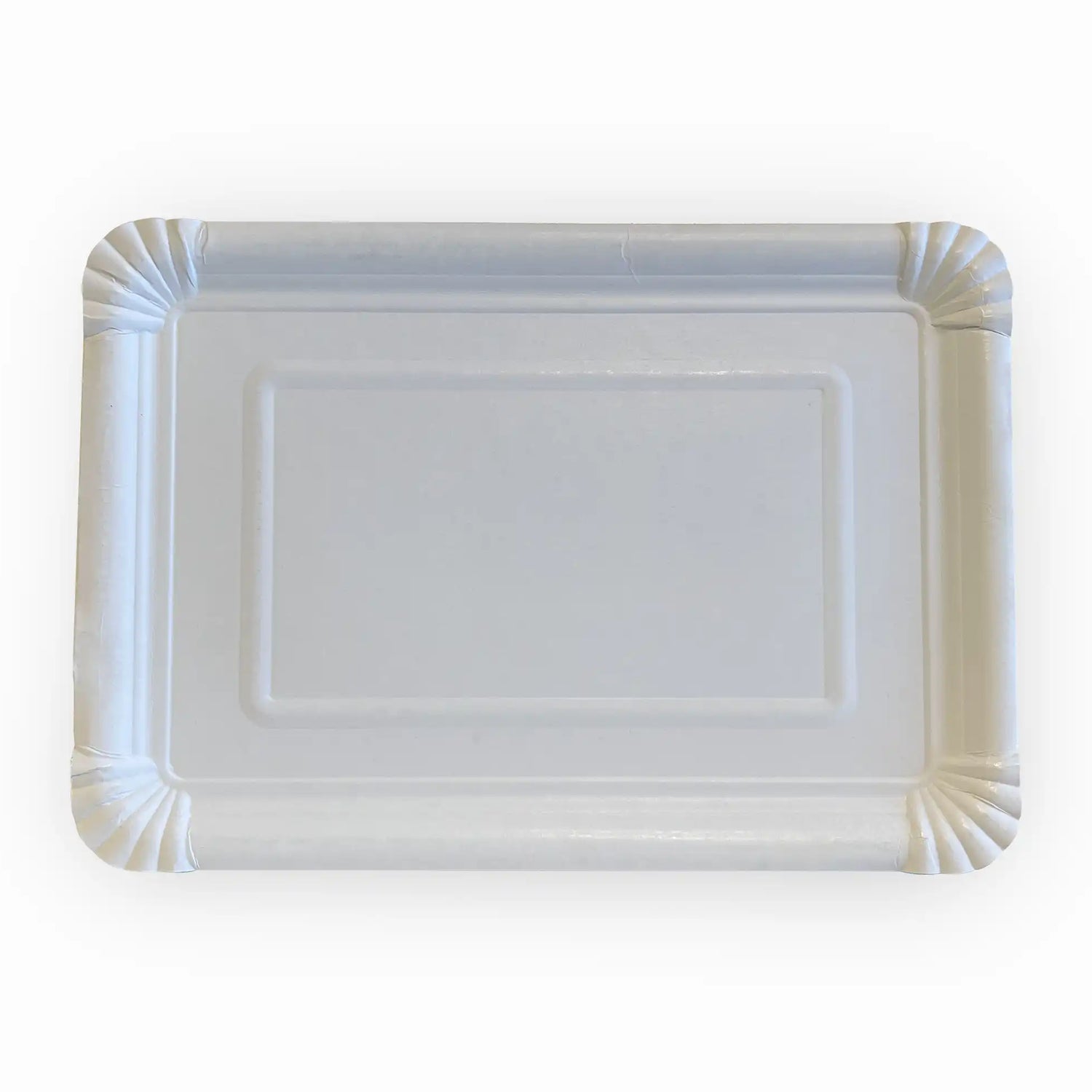 Pappteller eckig 17x23cm Verpackung2Go