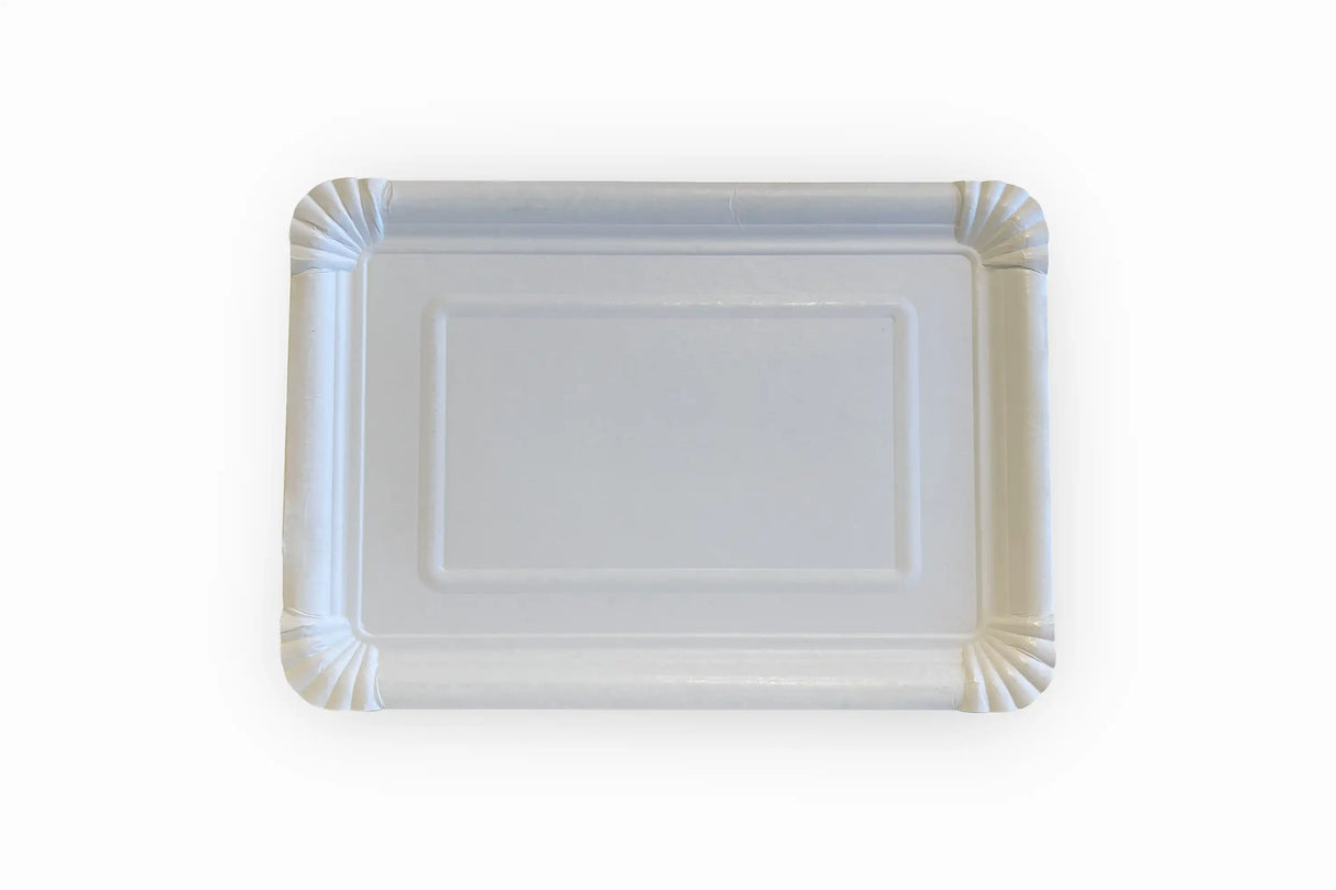 Pappteller eckig 13x20cm Verpackung2Go