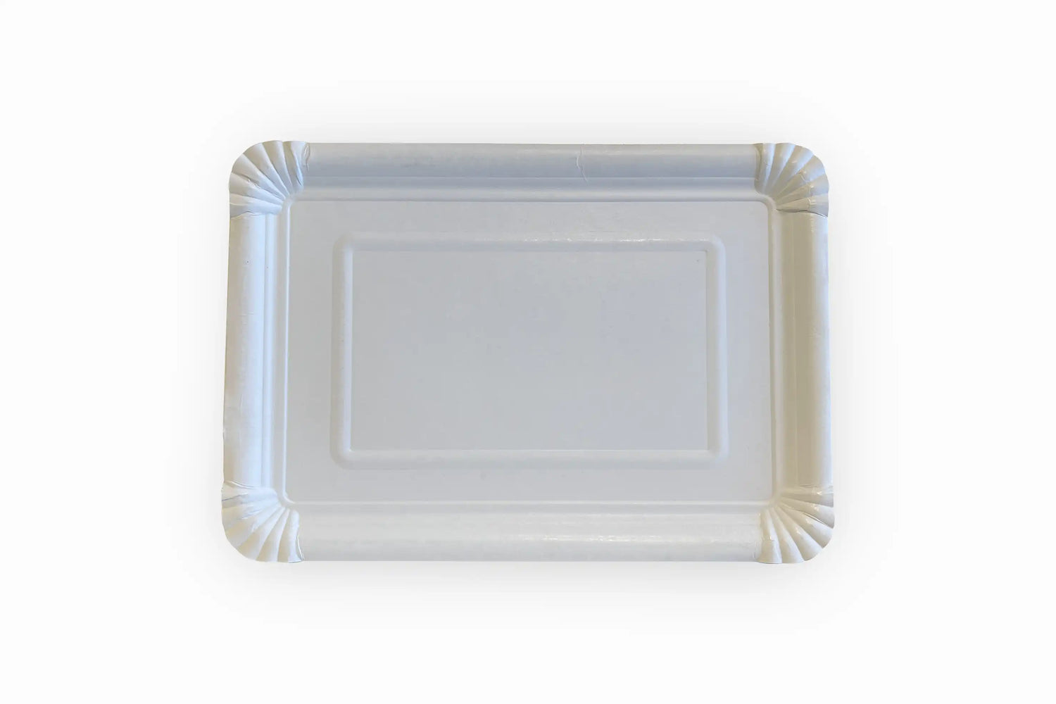 Pappteller eckig 9x15cm Verpackung2Go