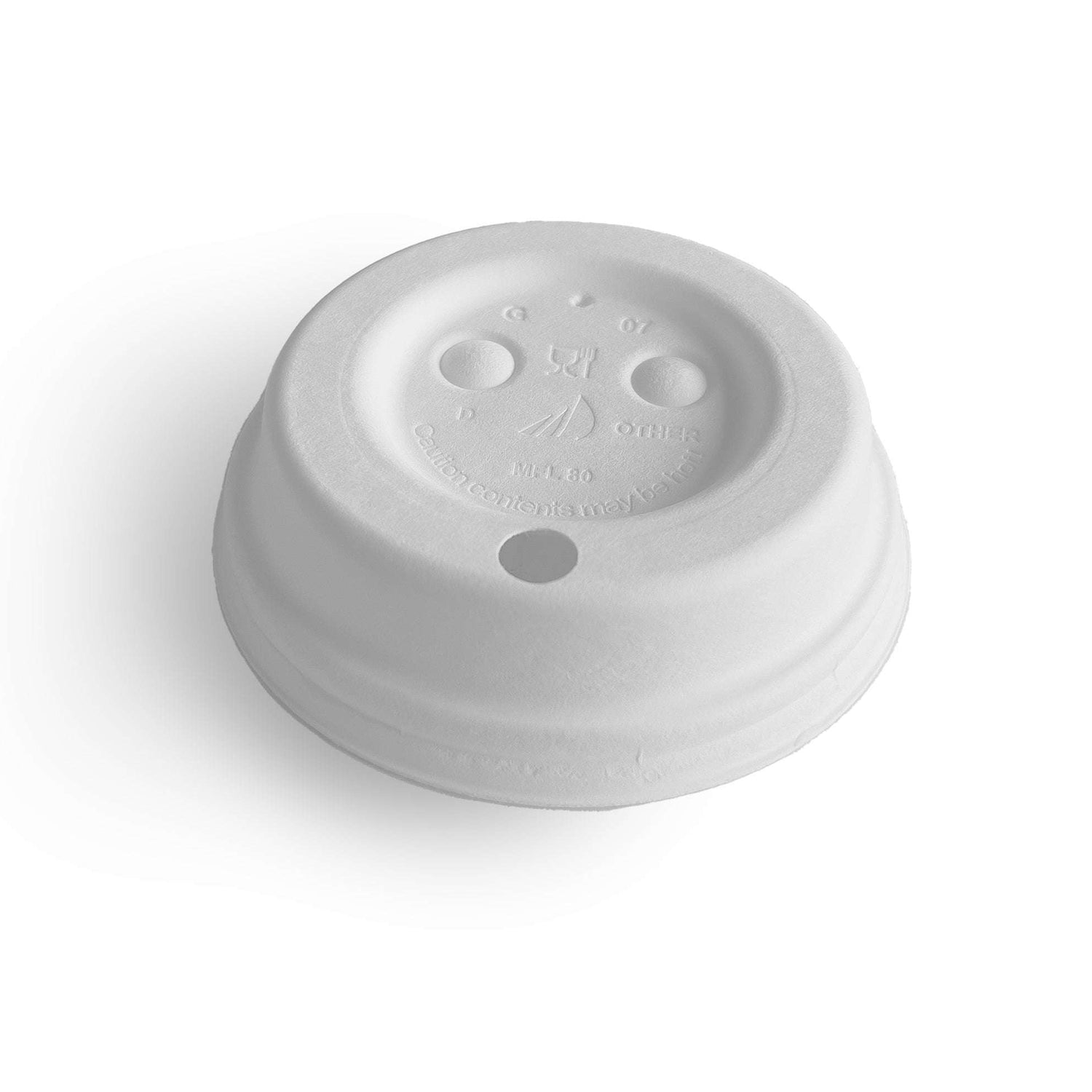 Deckel für Kaffeebecher, Coffee To Go - 300/400ml Fiber Verpackung2Go