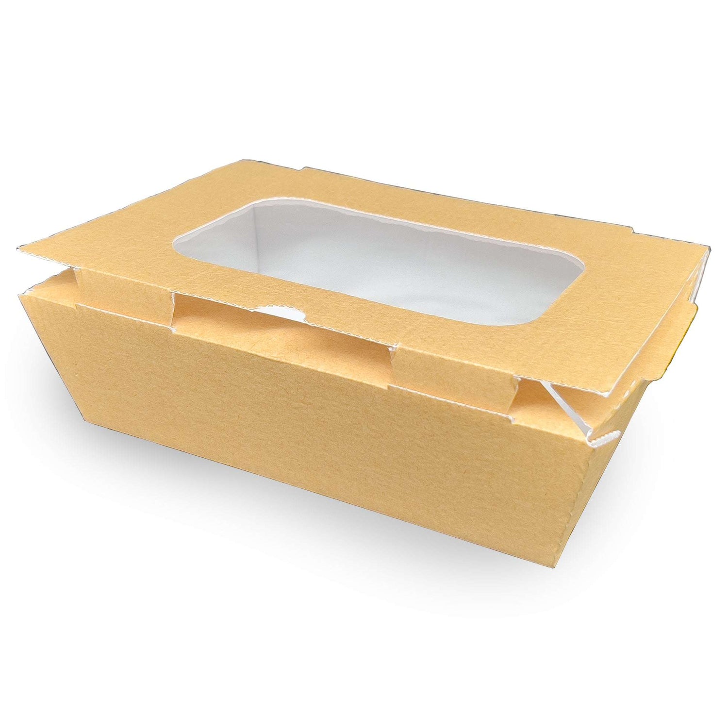 Food to go Box Large mit Fenster Verpackung2Go