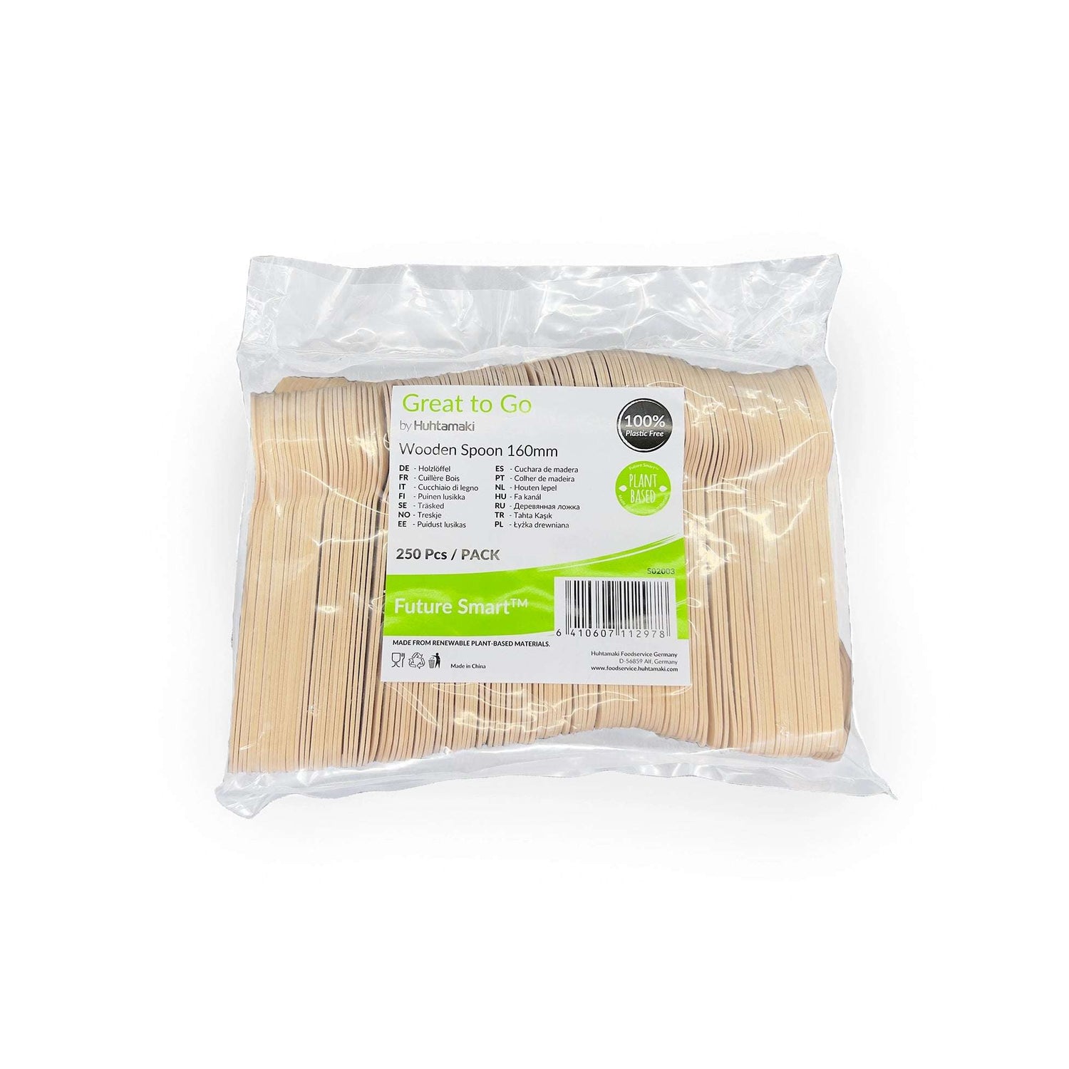 Holz Löffel 16cm - Future Smart Verpackung2Go