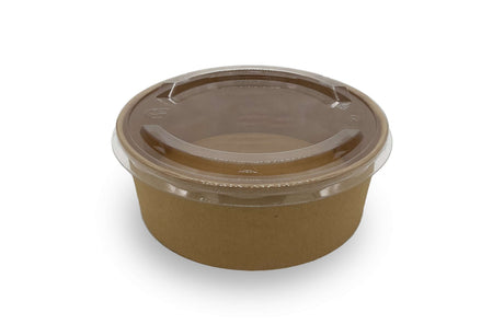 Salatbowl aus Kraftpapier 1300ml Verpackung2Go