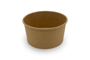 Salatbowl aus Kraftpapier 1000ml Verpackung2Go