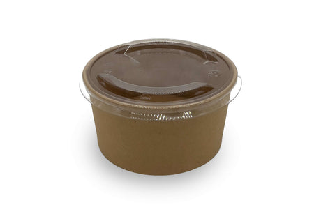 Salatbowl aus Kraftpapier 1000ml Verpackung2Go
