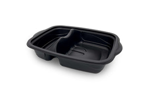 Menüschale Marmipack mit zwei Fächern 1000ml Verpackung2Go