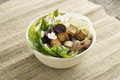 Salatschale aus Zellstoff 1000ml Verpackung2Go