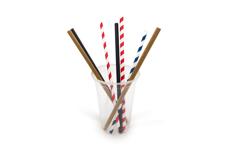 Papier - Strohhalme 23cm, ∅6mm, JUMBO Verpackung2Go