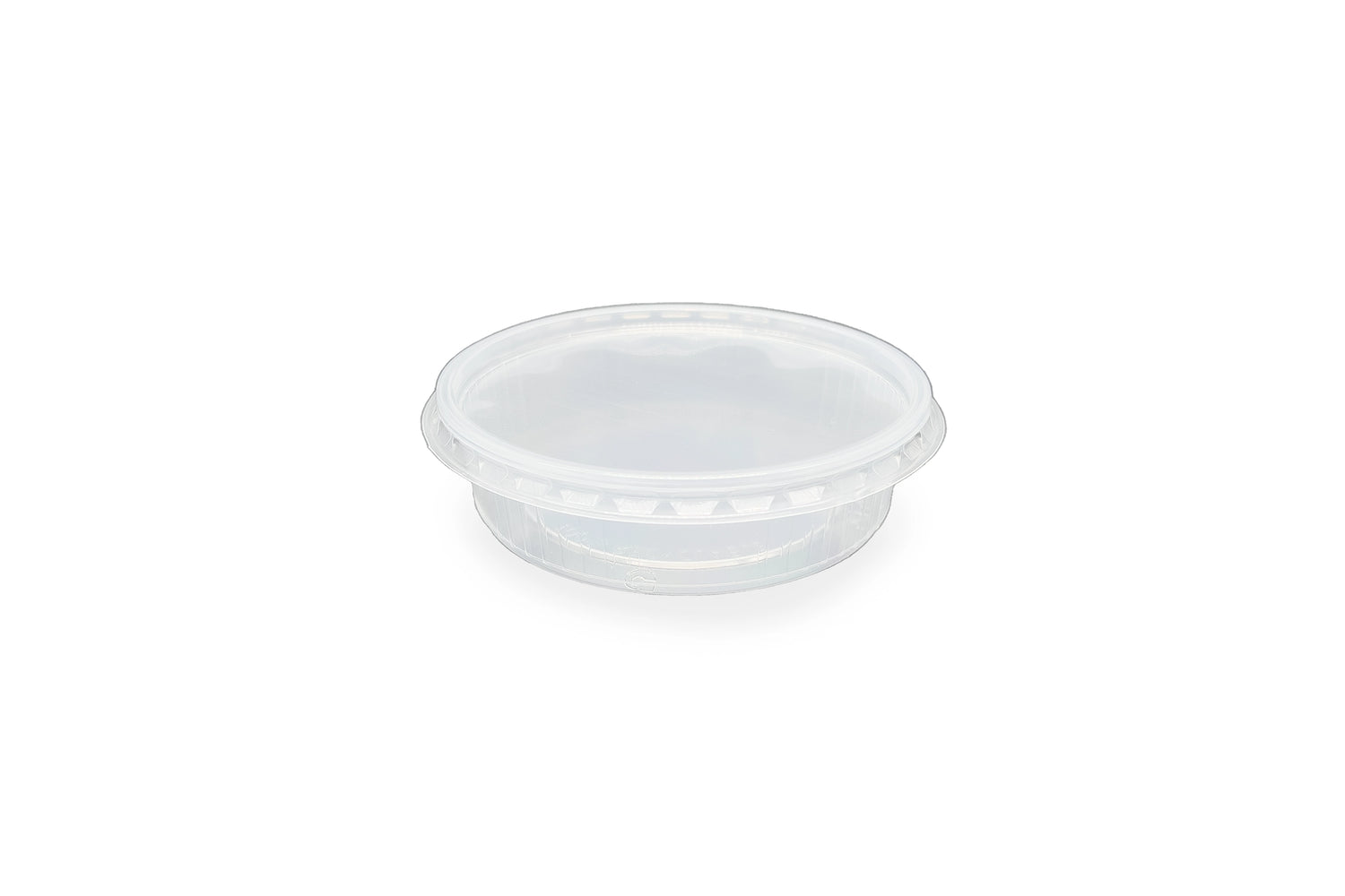 Feinkostbecher mit Deckel 125ml Rund Verpackung2Go