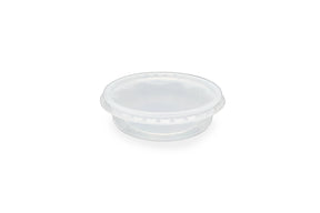Feinkostbecher mit Deckel 125ml Rund Verpackung2Go