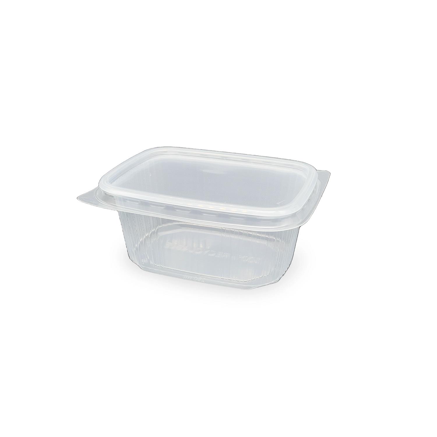 Feinkostbecher mit Deckel 250ml eckig Verpackung2Go