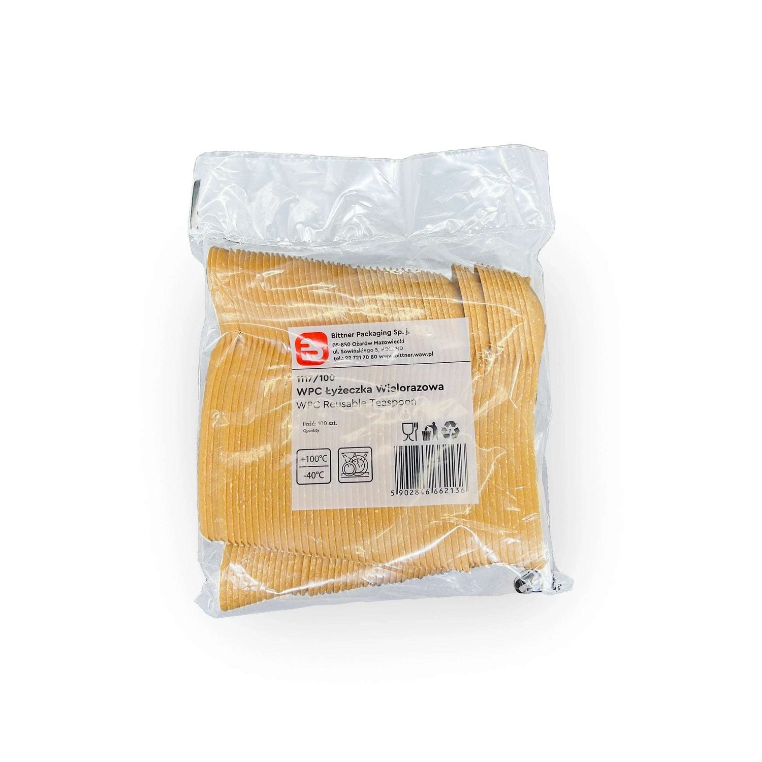 Mehrweg Kaffeelöffel 13,5cm Verpackung2Go