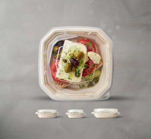 Deckel für Octabagasse 650ml Verpackung2Go